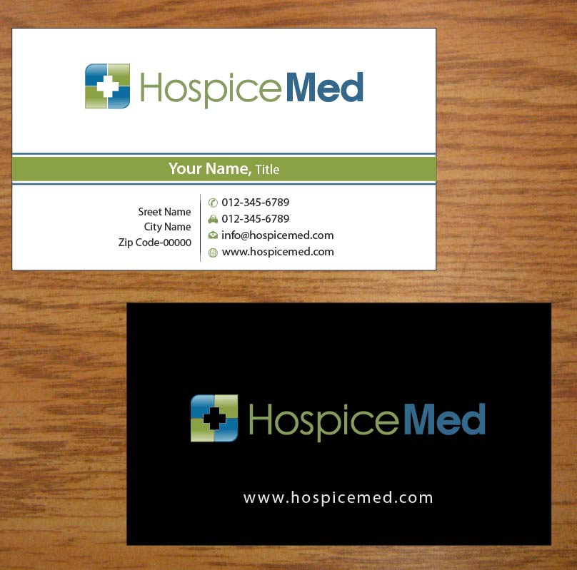 Design de Carte de Visite par Joy16589 pour HospiceMed | Design : #3942420