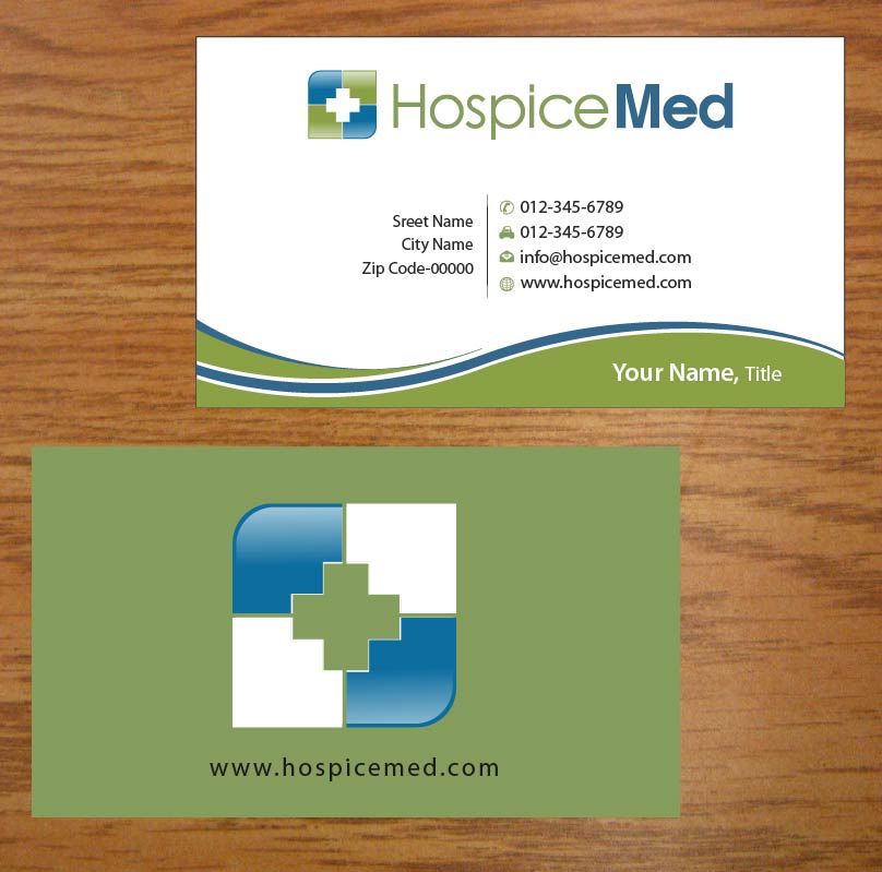 Design de Carte de Visite par Joy16589 pour HospiceMed | Design #3942429