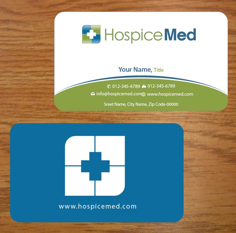 Design de Carte de Visite par Joy16589 pour HospiceMed | Design #3942436