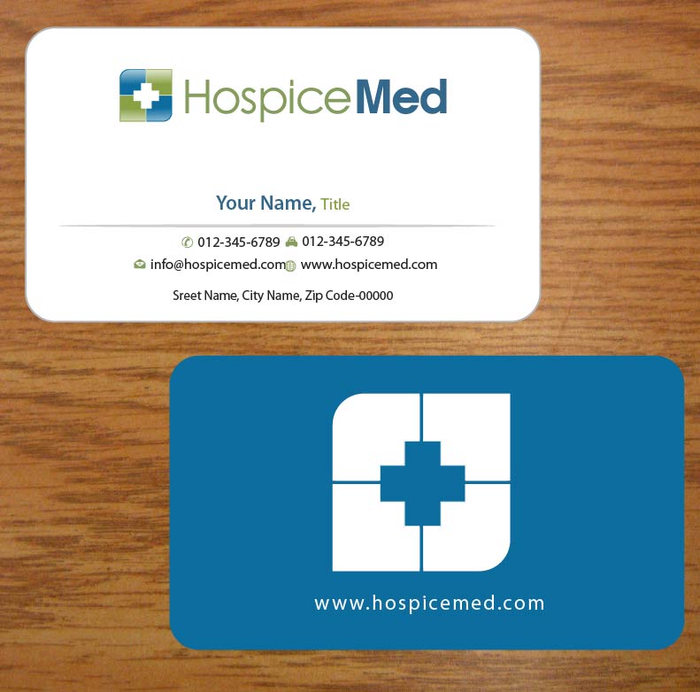 Business Card Design by Joy16589 for HospiceMed | Design #3942444