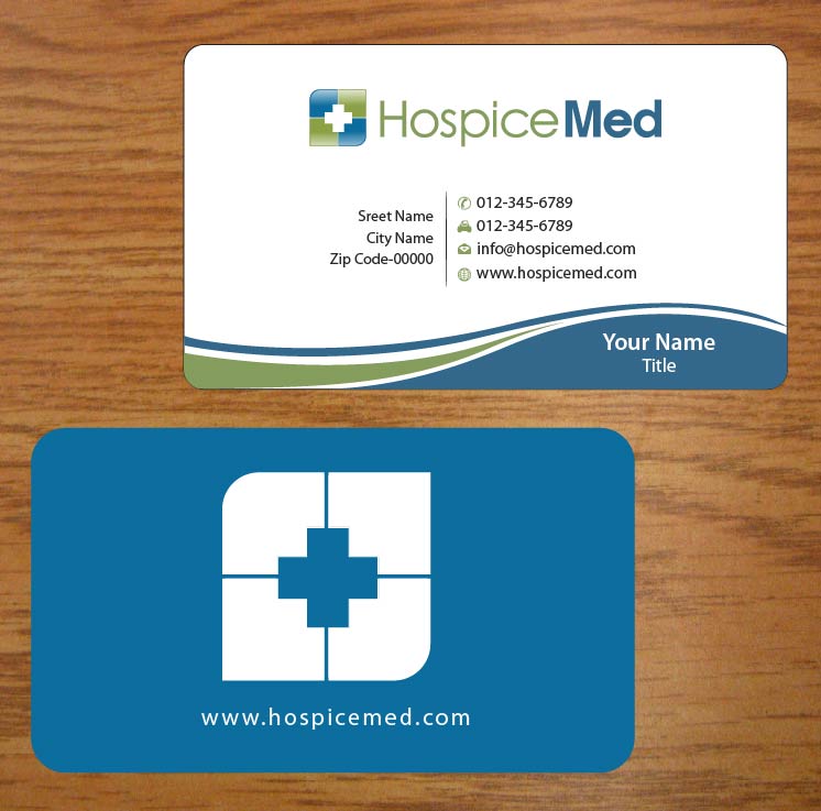 Business Card Design by Joy16589 for HospiceMed | Design #3942515