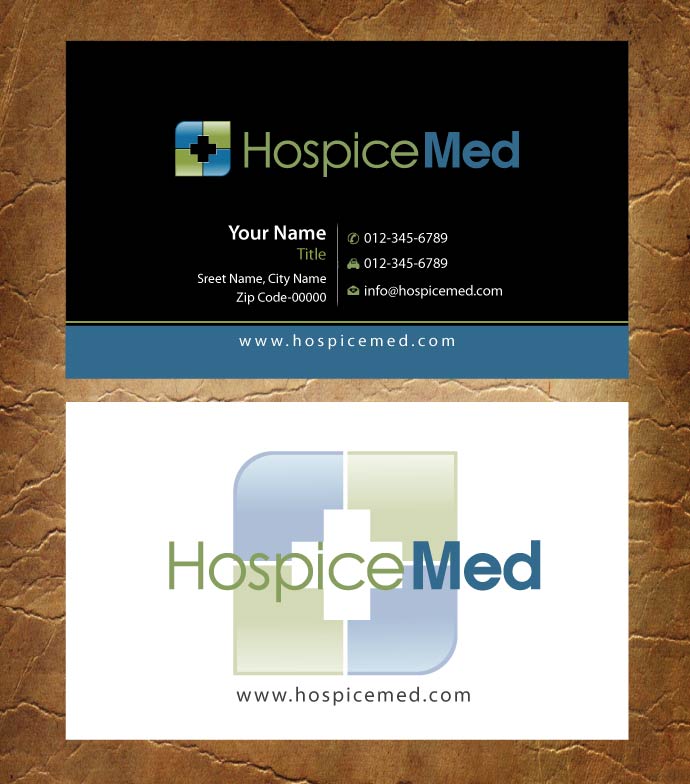 Business Card Design by Joy16589 for HospiceMed | Design #3944663