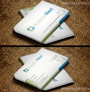 Design de Carte de Visite par Pointless Pixels India pour HospiceMed | Design #3939584