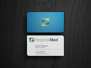 Design de Carte de Visite par HYPdesign pour HospiceMed | Design : #3931004