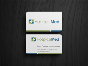 HospiceMed business cards | Business Card Design by HYPdesign
