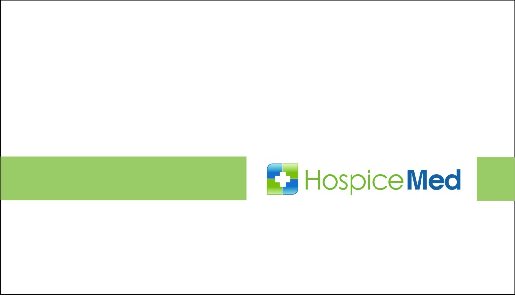 Business Card Design by caesars for HospiceMed | Design #3937633
