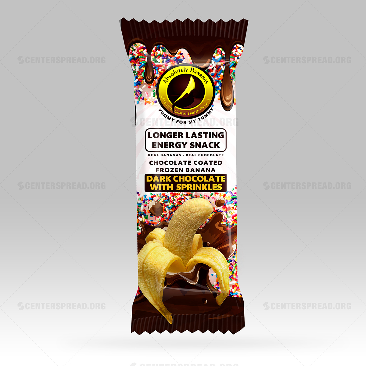 Packaging Design by CENTERSPREAD for Absolutely Bananas  | Design #4032674