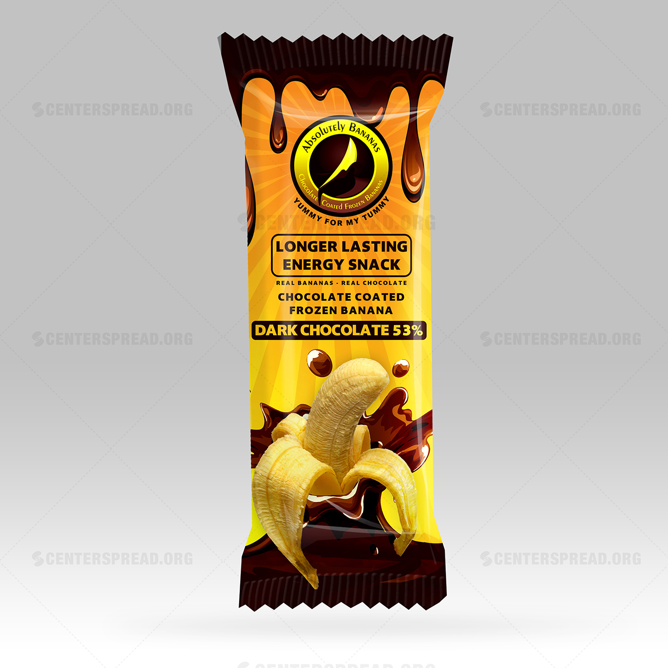 Packaging Design by CENTERSPREAD for Absolutely Bananas  | Design #4032697