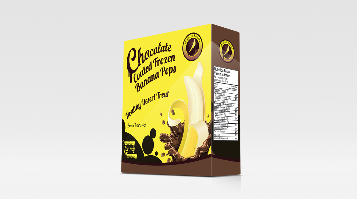 Packaging Design by Rinat Graphics for Absolutely Bananas  | Design #3935791