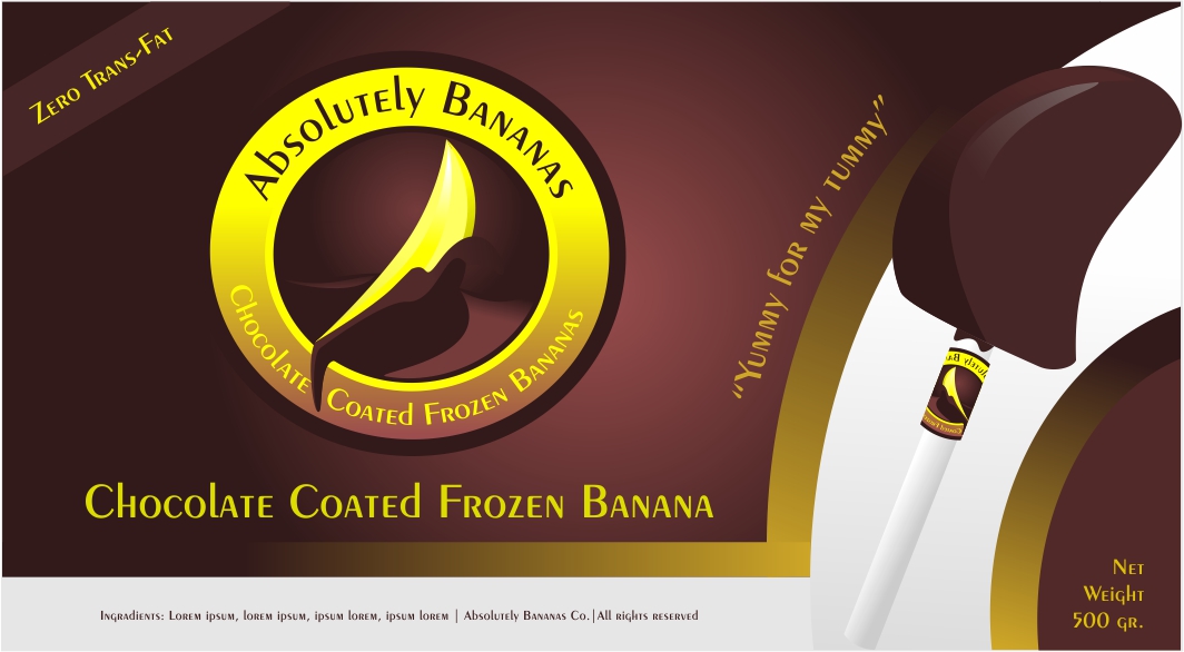 Packaging Design by Neuron for Absolutely Bananas  | Design #3931693