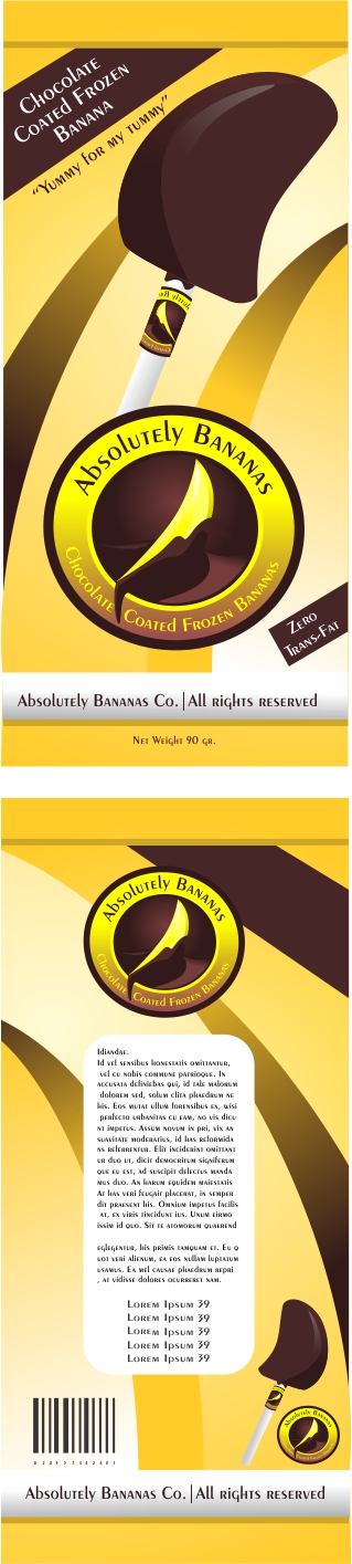 Packaging Design by Neuron for Absolutely Bananas  | Design #3936968