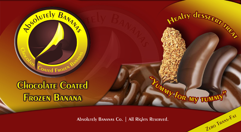Verpackungs-Design von Neuron für Absolutely Bananas  | Design #3950936
