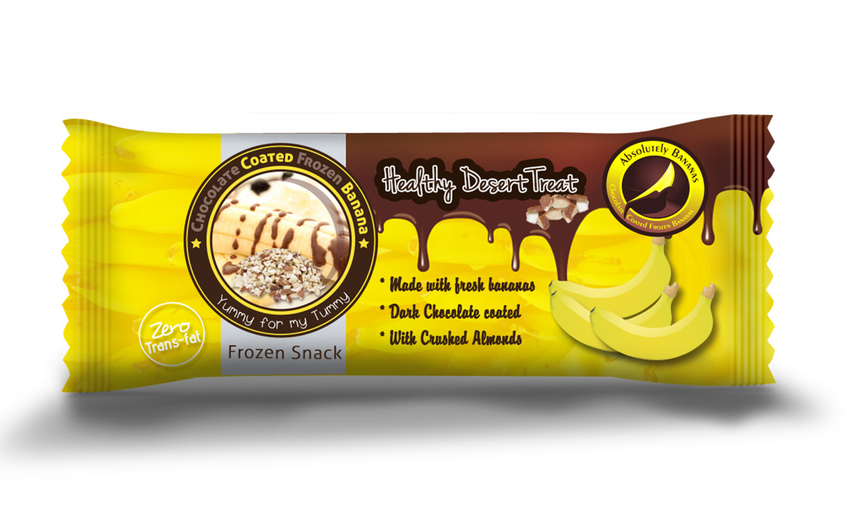 Packaging Design by jjsleigh graphics for Absolutely Bananas  | Design #3938440