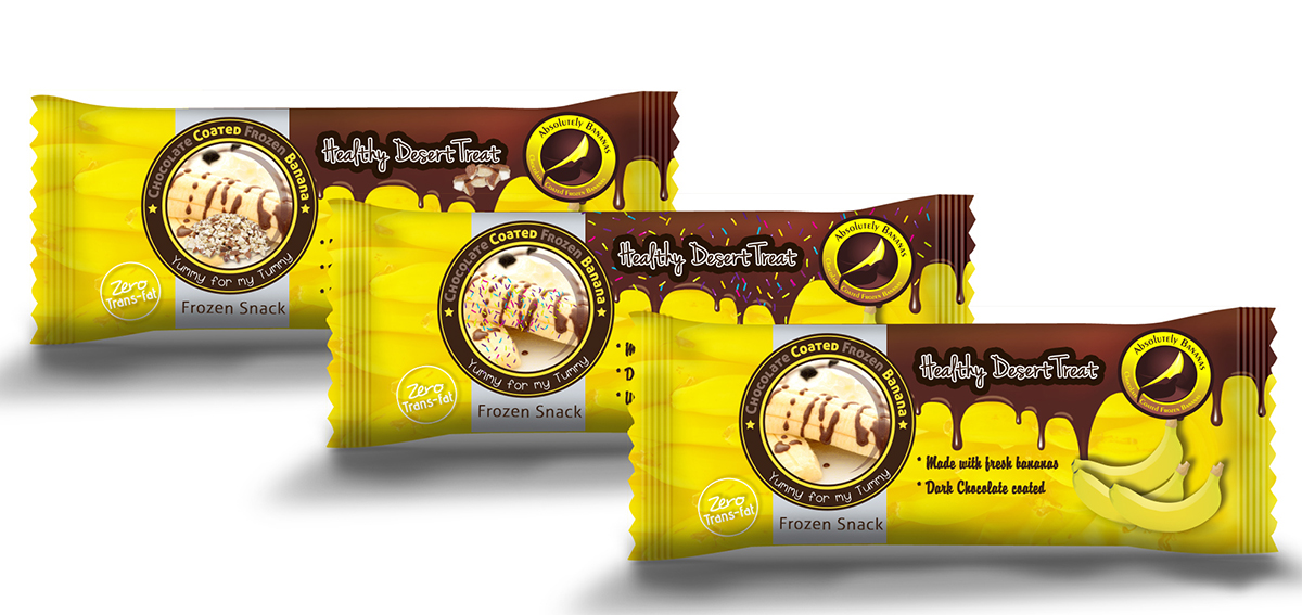 Packaging Design by jjsleigh graphics for Absolutely Bananas  | Design #3938466