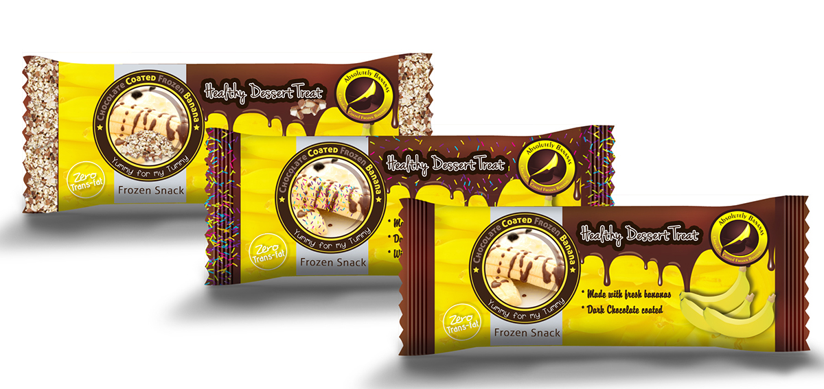 Packaging Design by jjsleigh graphics for Absolutely Bananas  | Design #3943283