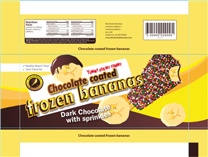 Packaging Design by Designer Mate for Absolutely Bananas  | Design: #3954807