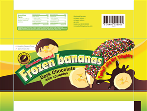 Verpackungs-Design von Designer Mate für Absolutely Bananas  | Design #3962667