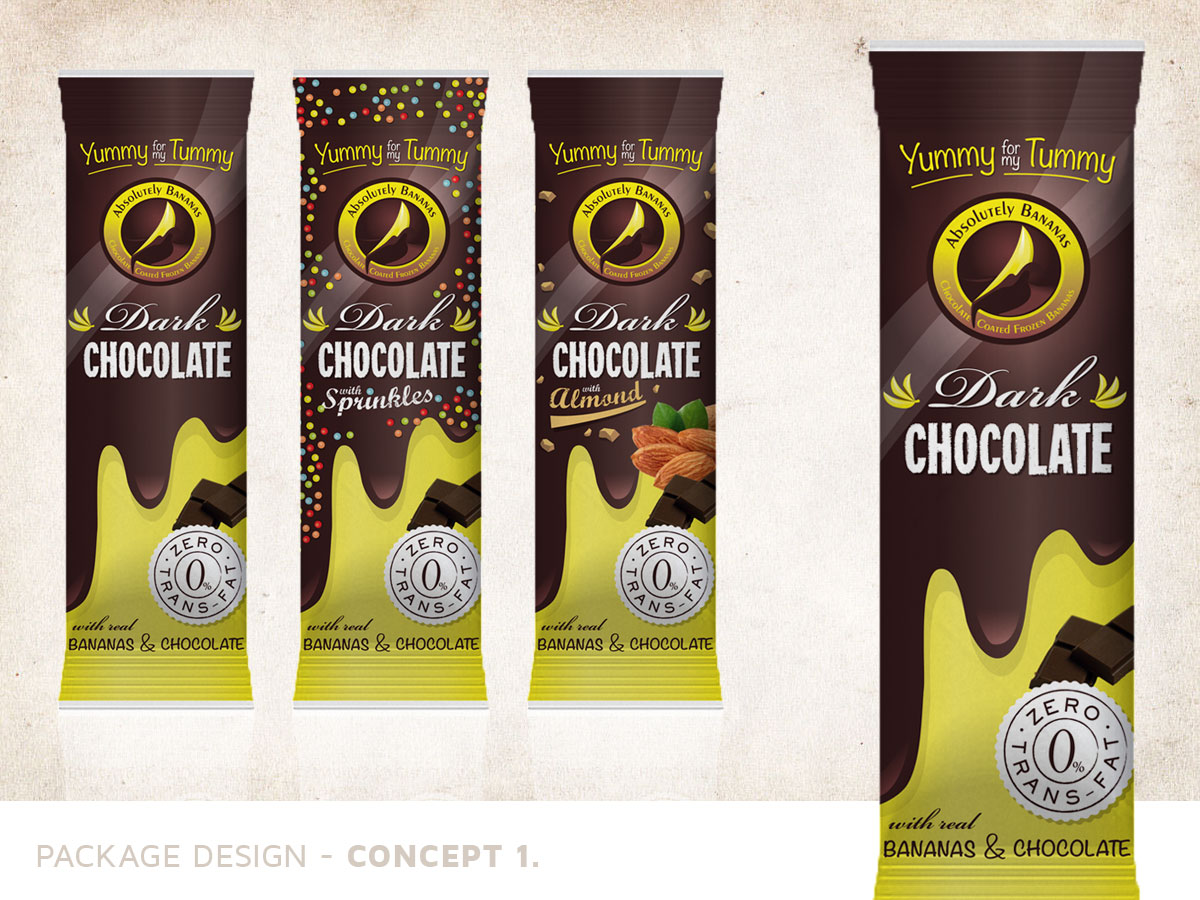 Packaging Design by 88 creaction for Absolutely Bananas  | Design #3982626