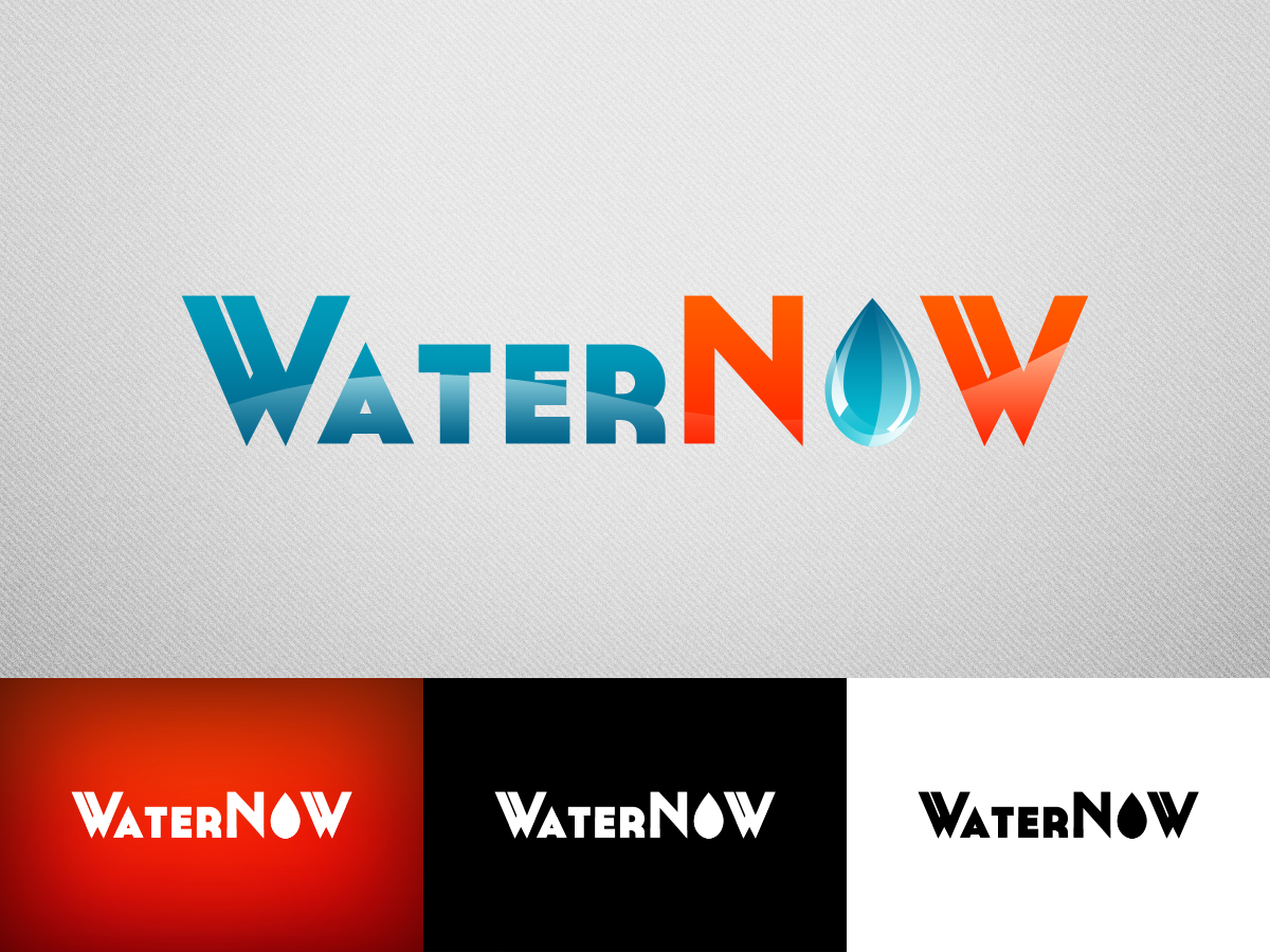 Diseño de Logo por studio-sfp.com para WaterNow Services and Solutions | Diseño #1059375