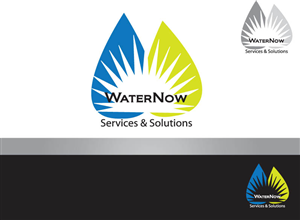 Logo Design by rootee for WaterNow Services and Solutions | Design: #1060104