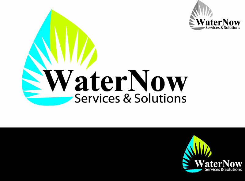 Logo Design by rootee for WaterNow Services and Solutions | Design #1060117