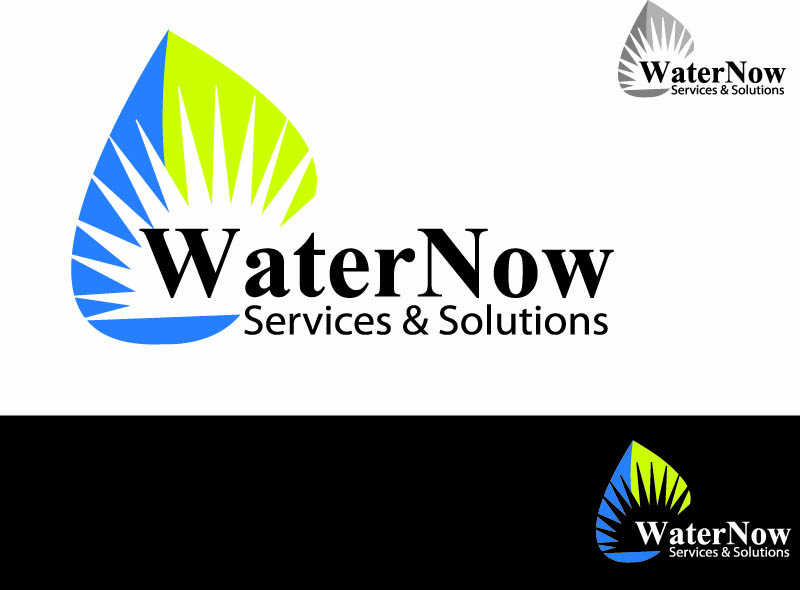 Logo-Design von rootee für WaterNow Services and Solutions | Design #1060126