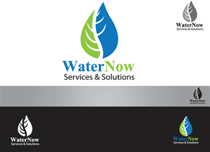 Logo Design by rootee for WaterNow Services and Solutions | Design: #1064884