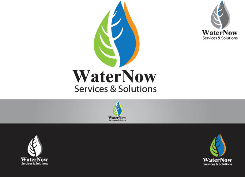 Logo Design by rootee for WaterNow Services and Solutions | Design #1064903
