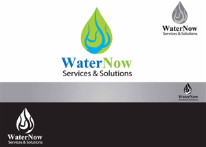 Logo Design by rootee for WaterNow Services and Solutions | Design: #1085990