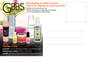 Design de Carte Postale par alessandroevge pour Belleza Ltd Online Beauty Shop | Design : #3931148