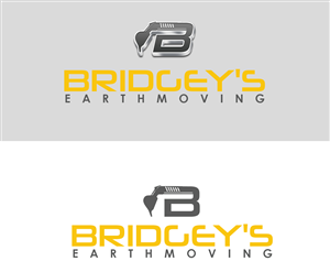 Logo Design by Adeel Hanif® for Bridgey''s Earthmoving | Design: #3943800