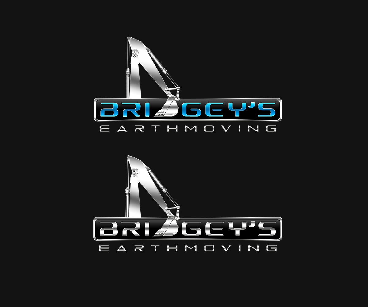 Diseño de Logo por mxv.design para Bridgey''s Earthmoving | Diseño #4012714