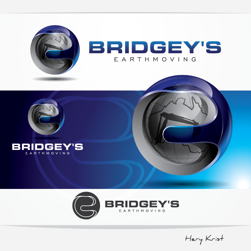 Logo Design by hery_krist for Bridgey''s Earthmoving | Design #3967120