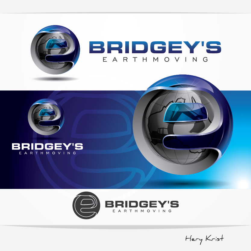 Logo Design by hery_krist for Bridgey''s Earthmoving | Design #4003007