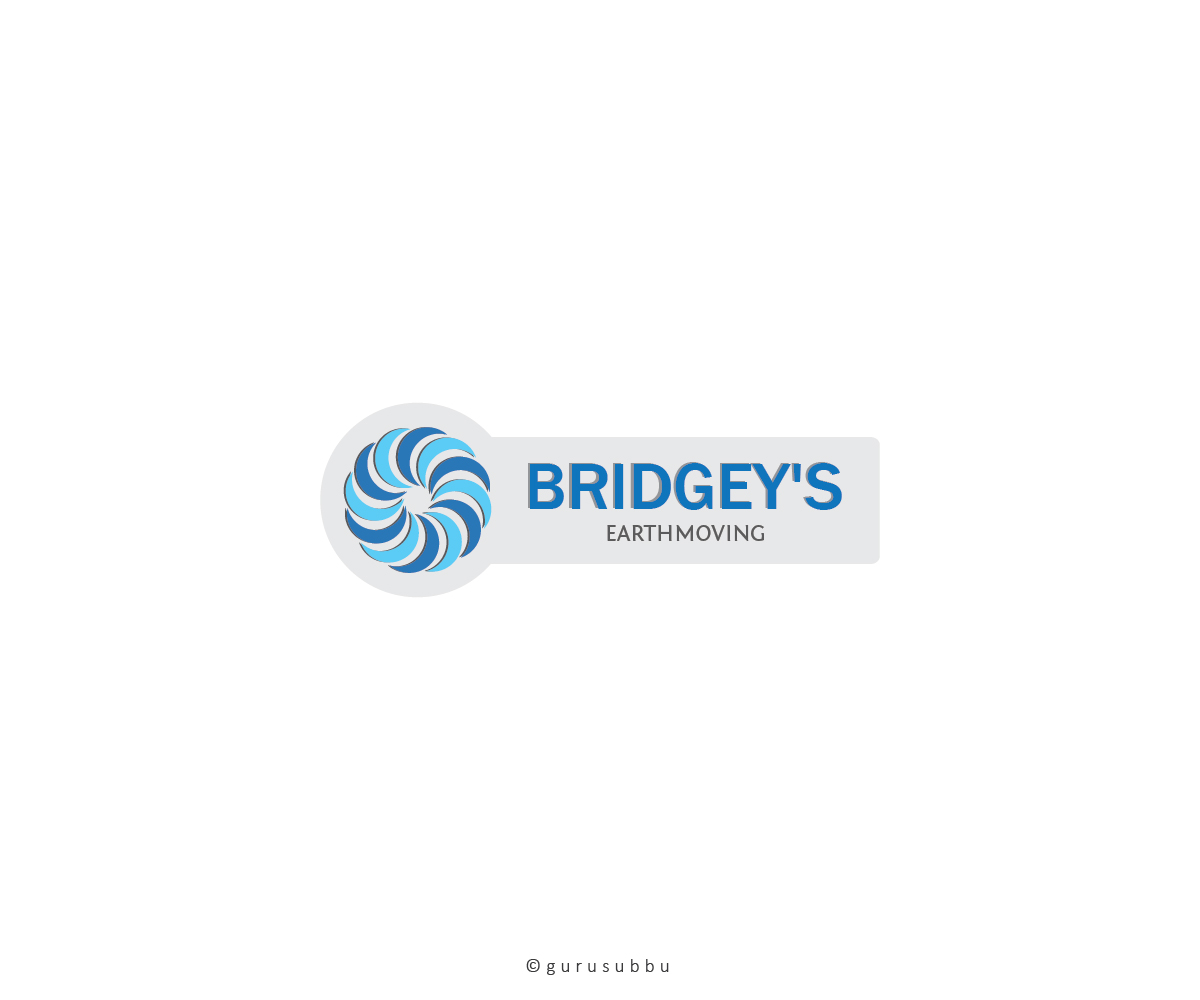 Logo-Design von guru subbu für Bridgey''s Earthmoving | Design #3949000