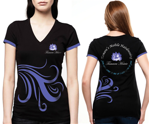 Tamara's Mobile Hairdressing | T-shirt Design by Sandaruwan