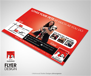 Flyer-Design von Mahmoud Shahin für Darwin My Vet Service | Design: #3947859