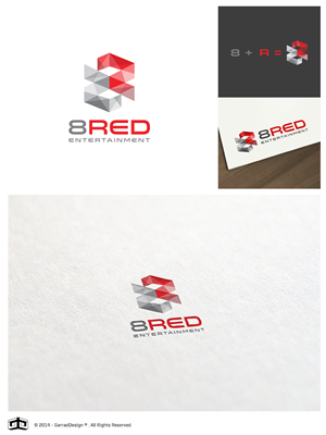 Diseño de Logo por garrad para 8RED ENTERTAINMENT | Diseño: #3999603