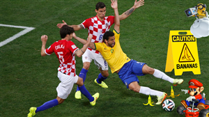 2014 FIFA World Cup Contest 1 - Photoshop Fred Diving | Diseño de Photoshop por Sergio Coelho