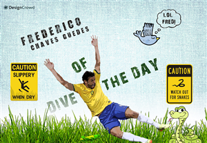 2014 FIFA World Cup Contest 1 - Photoshop Fred Diving | Diseño de Photoshop por Graphicsbox