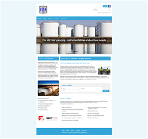 Diseño Web por Latest Design Ideas para terminal gauging services | Diseño: #3969652