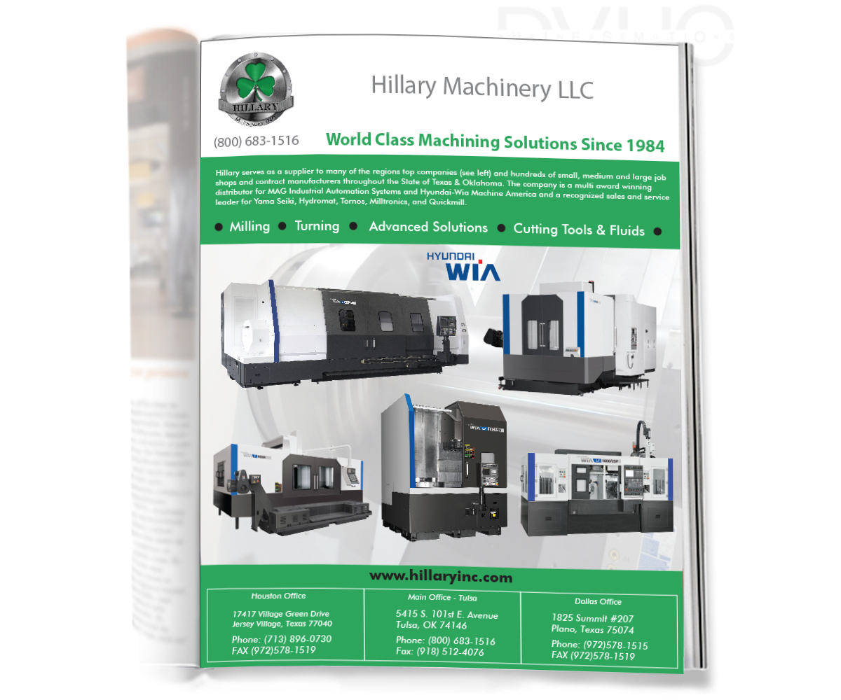 Advertisement Design by artculturz_sd for Hillary Machinery Inc | Design #3972858