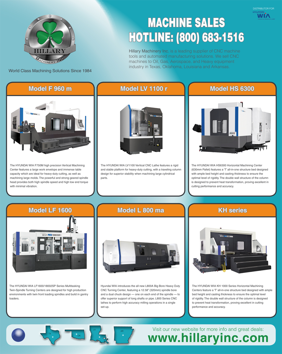 Advertisement Design by Designer Mate for Hillary Machinery Inc | Design #4008420