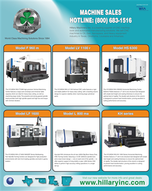 Werbe-Design von Designer Mate für Hillary Machinery Inc | Design: #4008420
