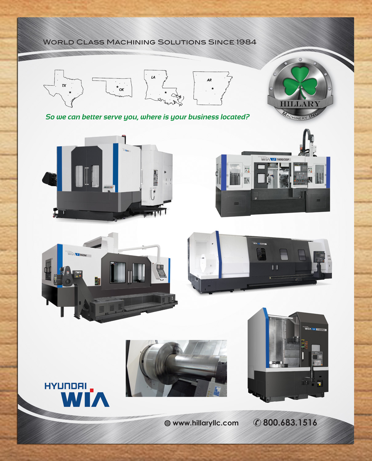 Advertisement Design by Sbss for Hillary Machinery Inc | Design #3956509