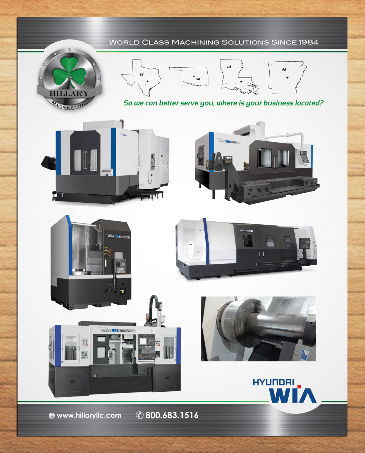 Design Publicitaire par Sbss pour Hillary Machinery Inc | Design #3956511