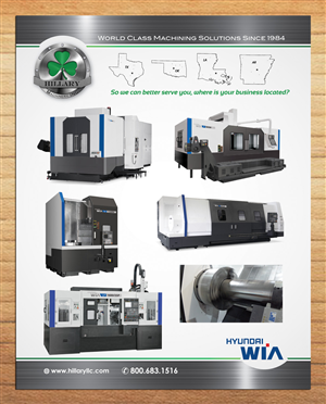 Werbe-Design von Sbss für Hillary Machinery Inc | Design: #3956511
