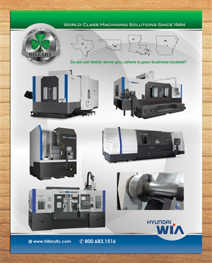 Werbe-Design von Sbss für Hillary Machinery Inc | Design: #3956513