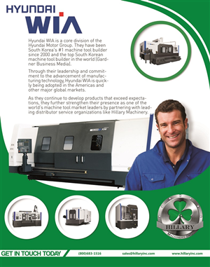 Werbe-Design von 9tnine für Hillary Machinery Inc | Design: #3950453