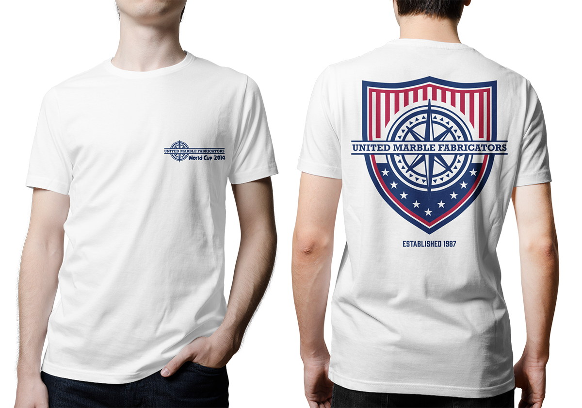 T-shirt Design by Rockalight for United Marble Fabricators | Design #3989490
